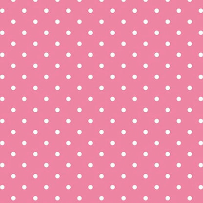 Swiss Dot Yardage Fabric Colors with White Dot by Riley Blake - Yardage Priced by the Half Yard Green Blue Yellow Pink