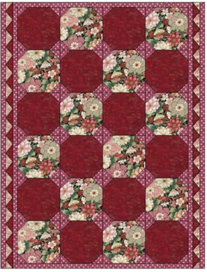 Snowball - Three Yard Quilt by Fabric Cafe' - Small Packaged Quilt Pattern