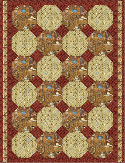 Snowball - Three Yard Quilt by Fabric Cafe' - Small Packaged Quilt Pattern