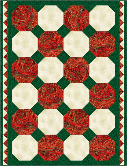 Snowball - Three Yard Quilt by Fabric Cafe' - Small Packaged Quilt Pattern