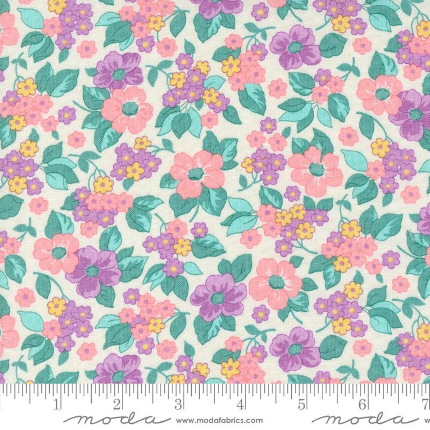 Playtime 30s Reproduction 6 Fabrics by Moda Vintage Floral Ditsy Cotton Quilt Fabric Yardage Priced by the Half Yard Grandma Core Fabric