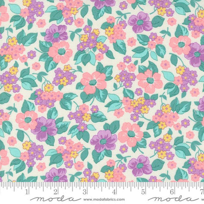 Playtime 30s Reproduction 6 Fabrics by Moda Vintage Floral Ditsy Cotton Quilt Fabric Yardage Priced by the Half Yard Grandma Core Fabric