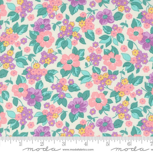 Playtime 30s Reproduction 6 Fabrics by Moda Vintage Floral Ditsy Cotton Quilt Fabric Yardage Priced by the Half Yard Grandma Core Fabric