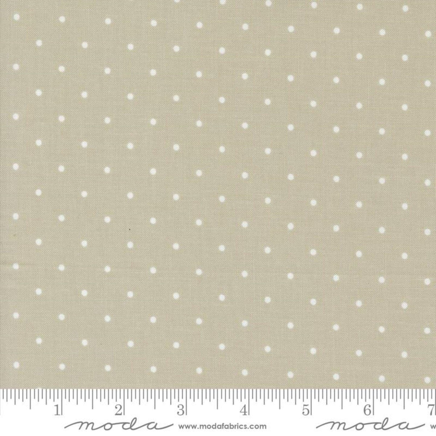 Magic Dot Yardage Fabric Colors with Dot by Moda Yardage Priced by the Half Yard Flax and Cherry Red
