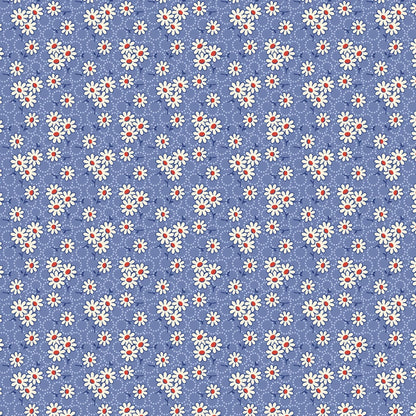 30 Reproductions Aunt Grace Goes Scrappy by Marcus Brothers Fabric Yardage Priced By the Half Yard Hexi Cheater and Ditsy Florals Feed Sack