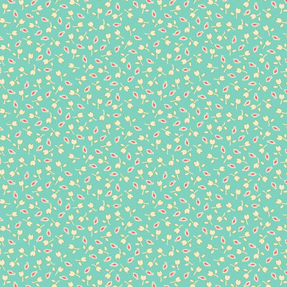 30 Reproductions Aunt Grace Goes Scrappy by Marcus Brothers Fabric Yardage Priced By the Half Yard Hexi Cheater and Ditsy Florals Feed Sack