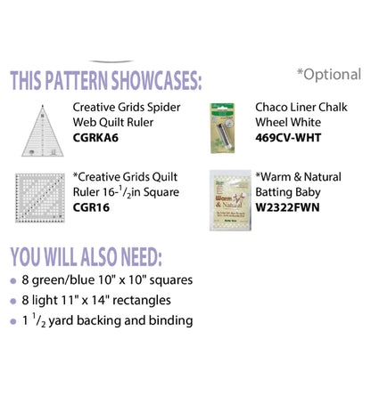 Crazy Christmas Trees Table Runner Pattern Tree Pattern Use Spider Web Ruler to Make this Easy Pattern Wonky Tree Weekend Project