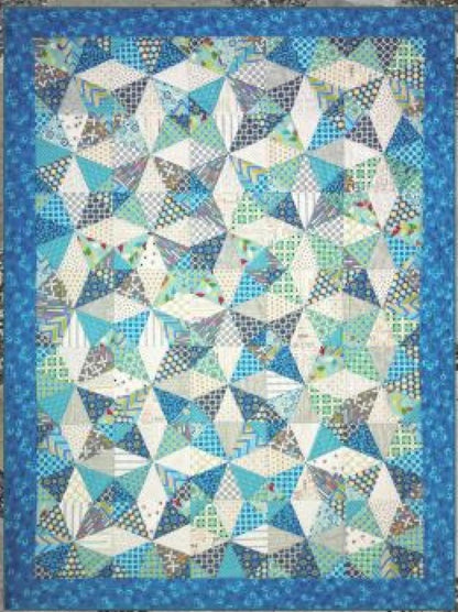 Marco Polo Quilt Pattern Use Spider Web Ruler to Make this Striking Quilt