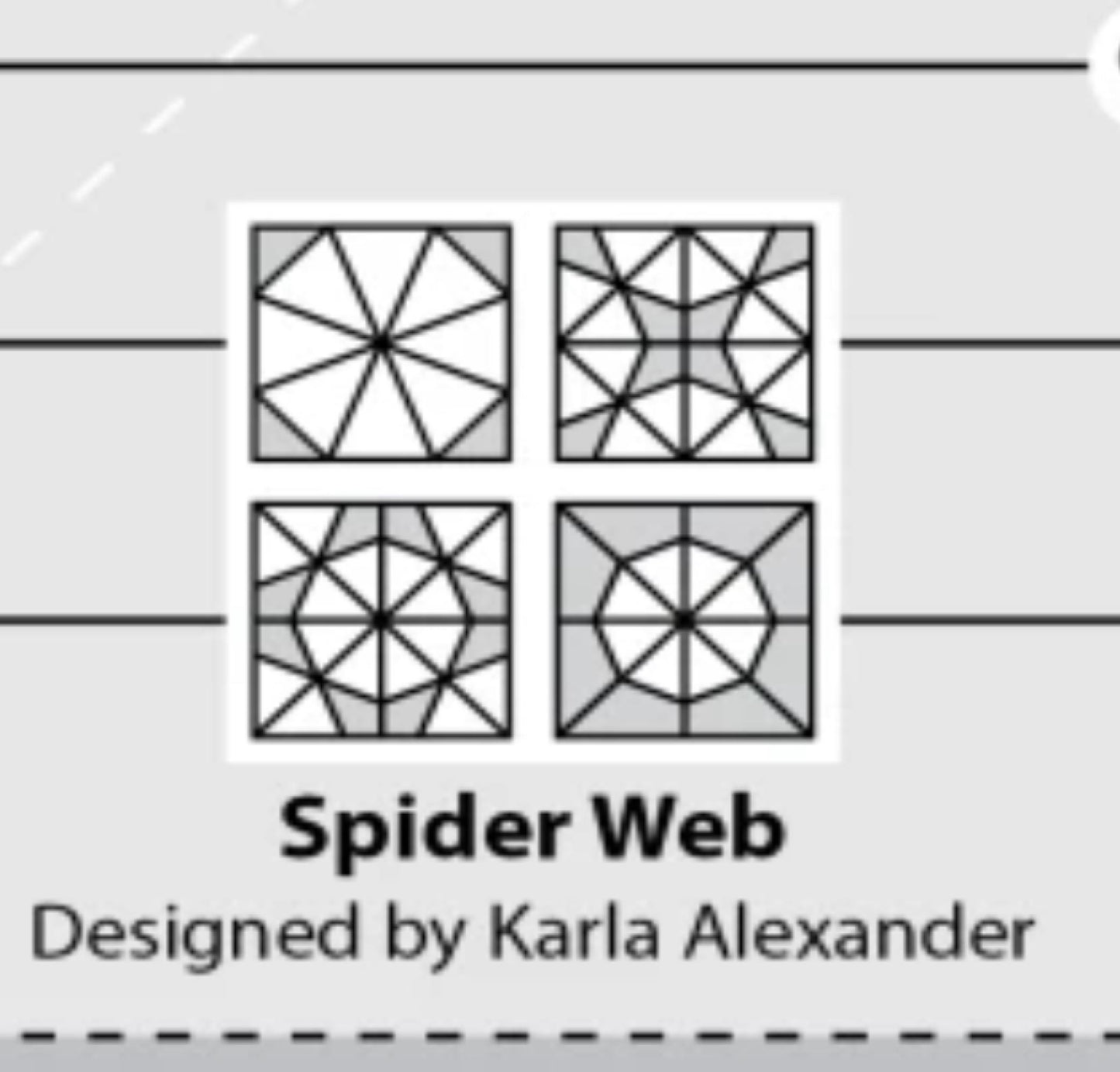 Marco Polo Quilt Pattern Use Spider Web Ruler to Make this Striking Quilt