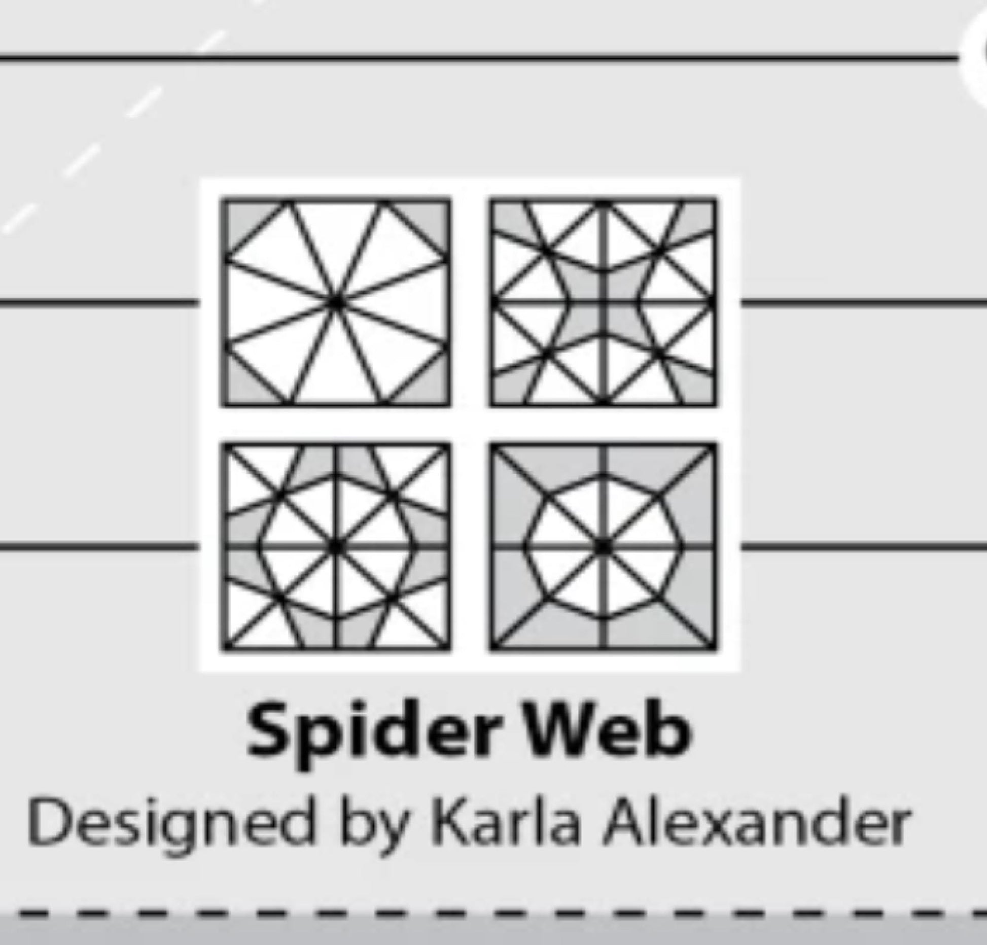 Marco Polo Quilt Pattern Use Spider Web Ruler to Make this Striking Quilt