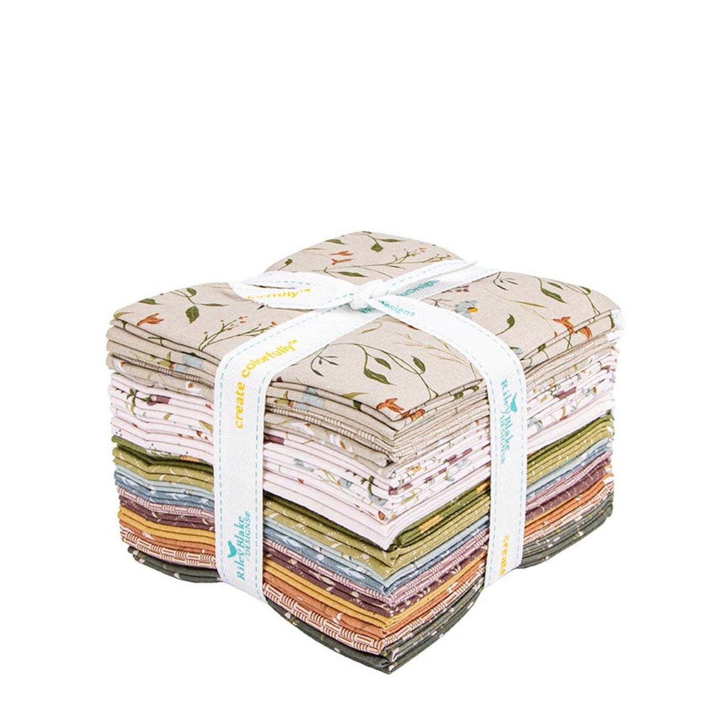 Threads of Grace Fat Quarter Bundle 21 Fat Quarters Modern Earthy Collection by Kassidy Grace for Riley Blake Pre Cut Bundle