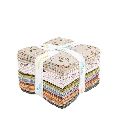 Threads of Grace Fat Quarter Bundle 21 Fat Quarters Modern Earthy Collection by Kassidy Grace for Riley Blake Pre Cut Bundle