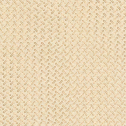 Linen Closet Tea Dyed Tonal Print Floral Fabric Yardage Priced per 18" (Half Yard) By Janet Nesbitt for Henry Glass