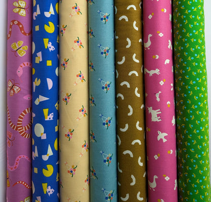 Various Yardage by Ruby Star Society Fabrics Bright Fabrics for Modern and Bold Quilts Yardage Priced Per 18" (Half Yard) by Moda Fabrics