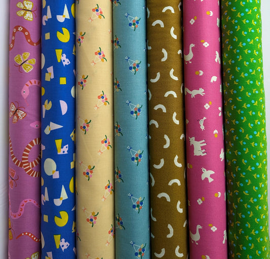 Various Yardage by Ruby Star Society Fabrics Bright Fabrics for Modern and Bold Quilts Yardage Priced Per 18" (Half Yard) by Moda Fabrics