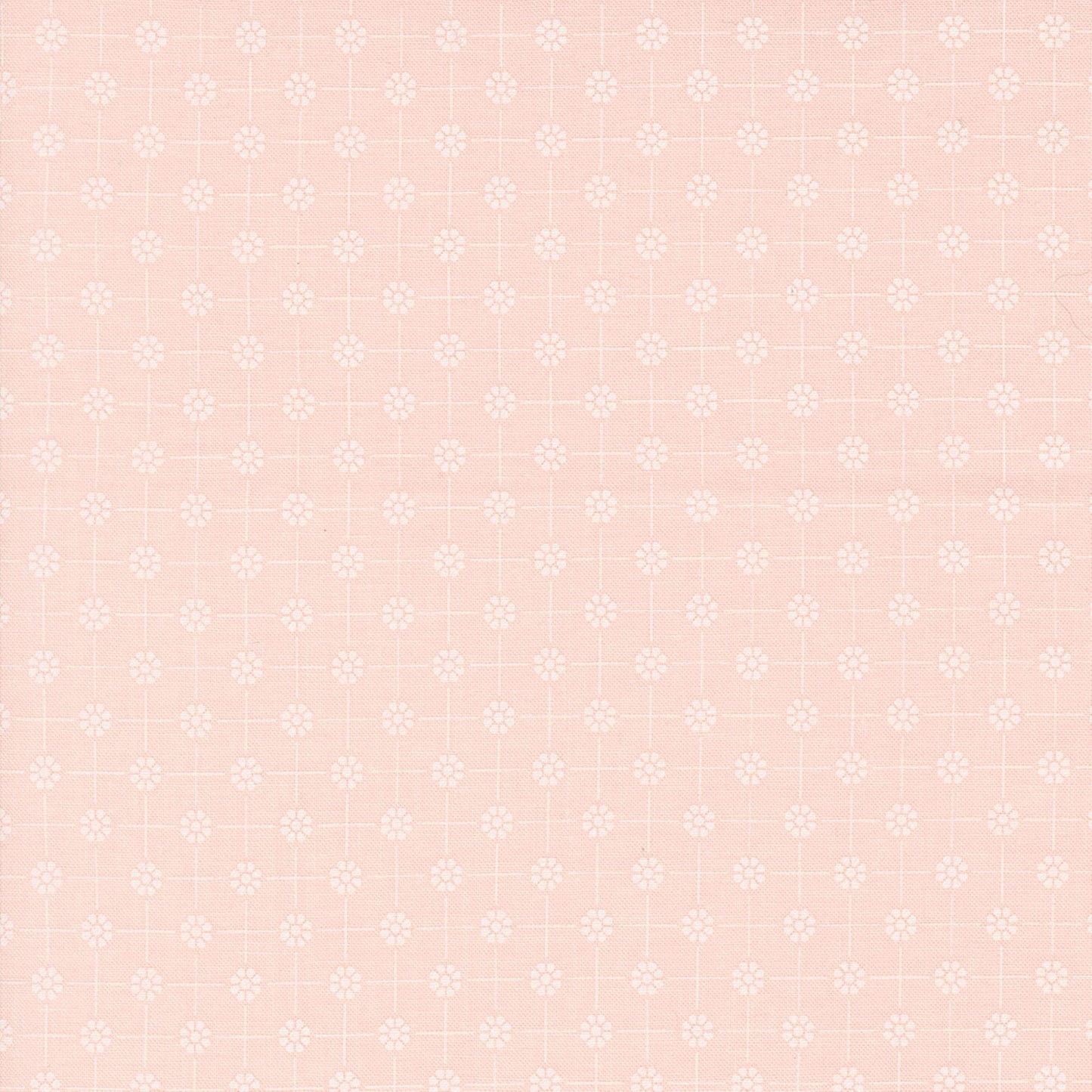 Cottage Charm Fabric Soft Coral Pink Floral by My Sew Quilty Life for Moda Yardage priced Per 18" (Half Yard)