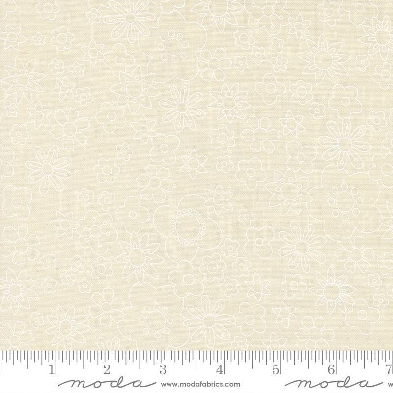 Happy Daze Yardage Fabric 1960s or 70s Prints by Chloe's Closet for Moda 5 Choices Priced by the Half Yard (per 18")
