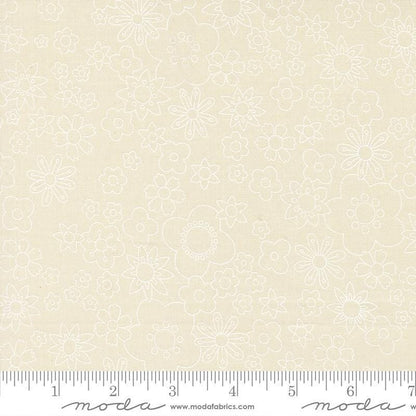 Happy Daze Yardage Fabric 1960s or 70s Prints by Chloe's Closet for Moda 5 Choices Priced by the Half Yard (per 18")