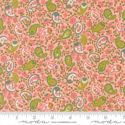 Happy Daze Charm Squares 1960s or 70s Prints by Chloe's Closet for Moda Charm Pack Reproduction Prints