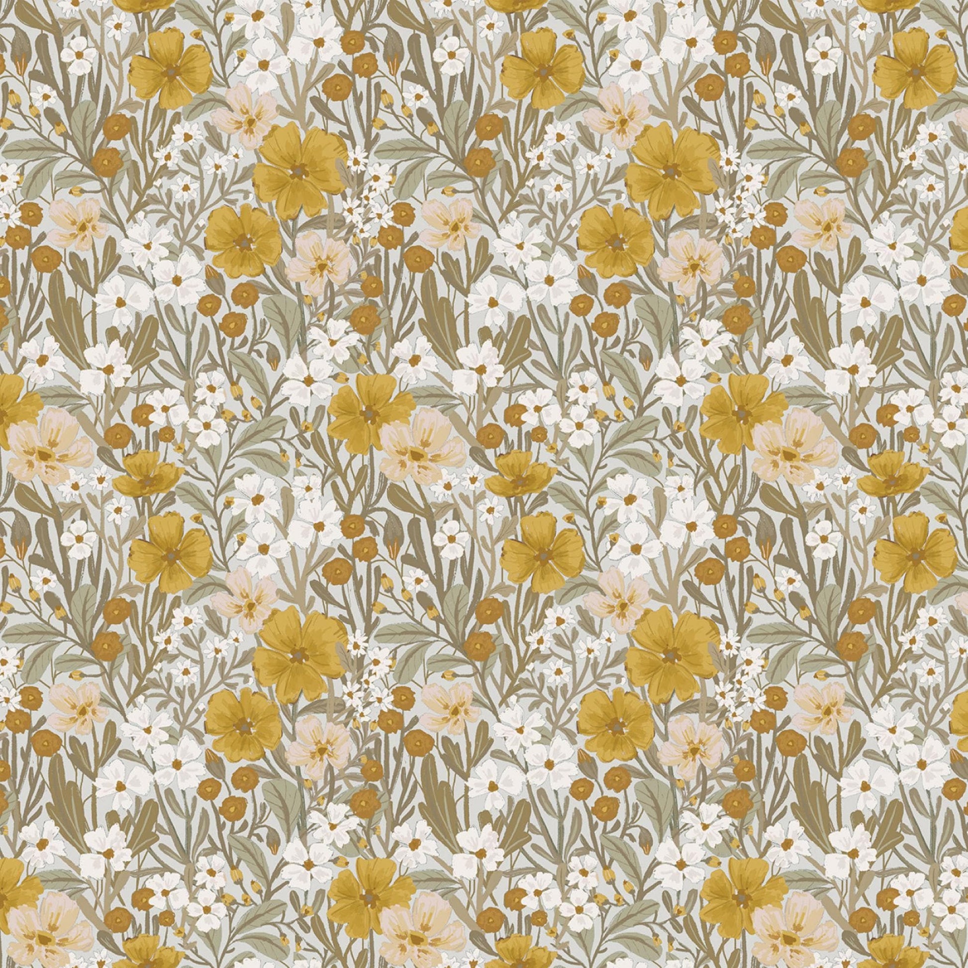 Willow 3 Fat Quarter Bundle - Forest Hedgehog and Bunny Fabrics Woodland Cool Colors