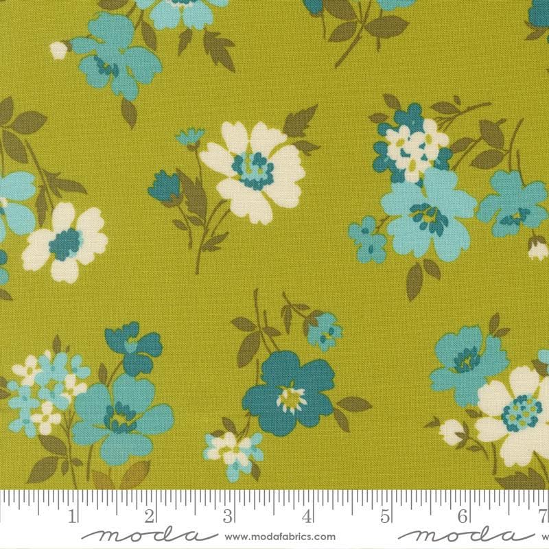 Happy Daze Yardage Fabric 1960s or 70s Prints by Chloe's Closet for Moda 5 Choices Priced by the Half Yard (per 18")
