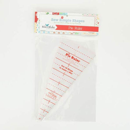 Pie Ruler by Lori Holt Dresden Plate Ruler: Riley Blake 8" Ruler