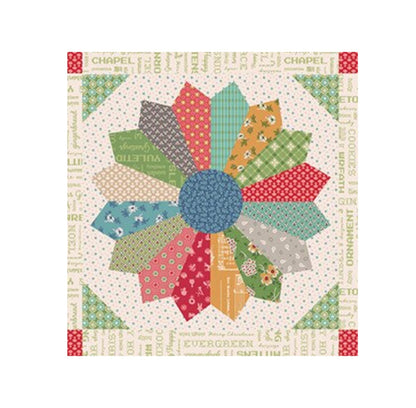 Pie Ruler by Lori Holt Dresden Plate Ruler: Riley Blake 8" Ruler