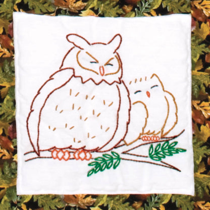Wilderness Animals Pre-Printed Embroidery Lap Quilt Blocks - Jack Dempsey - 12 - 9" Quilt Blocks #737-884