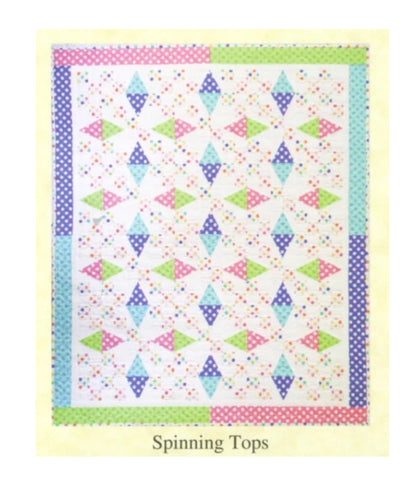 Nursery Quilts Pattern Book - Four Crib Quilts and Bonus Toys Patterns - From The Quilt Branch Crib Size Quilts Made with 6 Half Yard Cuts