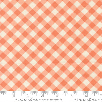 Bloom Crossing Pink and Floral Quilt Kit All Fabric for Top and Pattern Easy to make with Pre Printed Blocks by My Sew Quilty Life for Moda