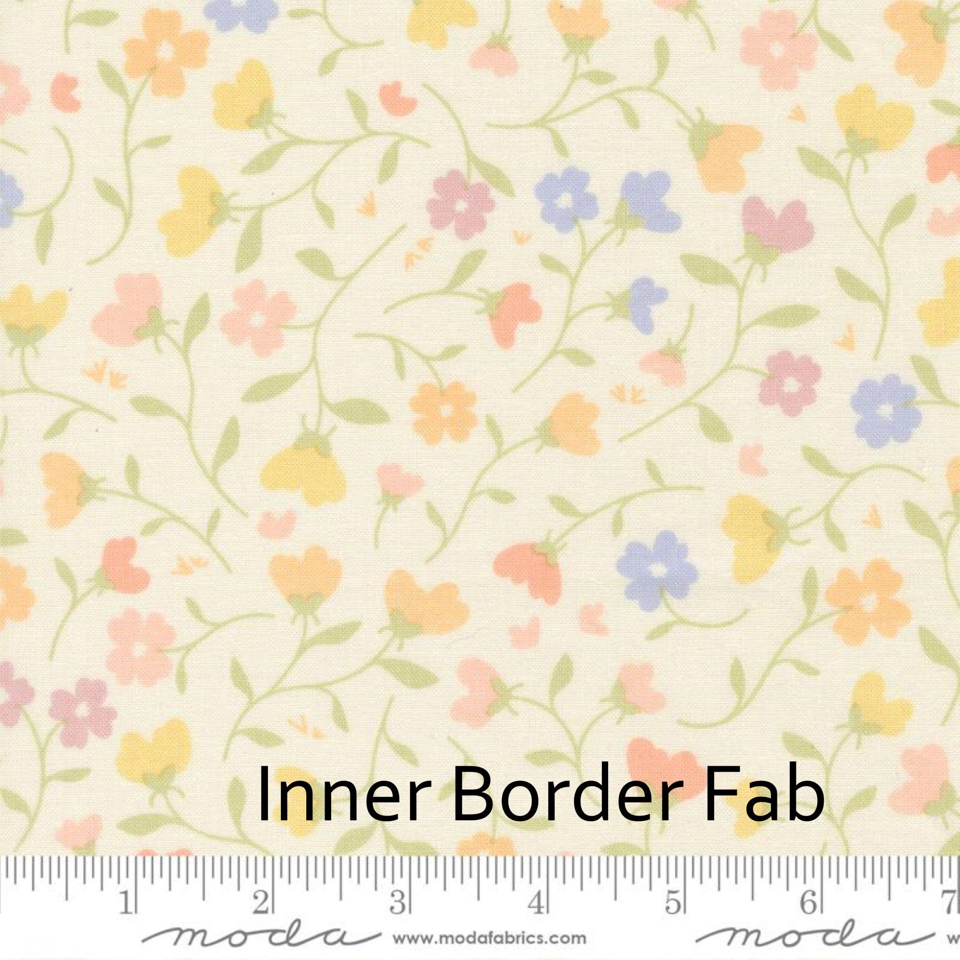 Bloom Crossing Pink and Floral Quilt Kit All Fabric for Top and Pattern Easy to make with Pre Printed Blocks by My Sew Quilty Life for Moda