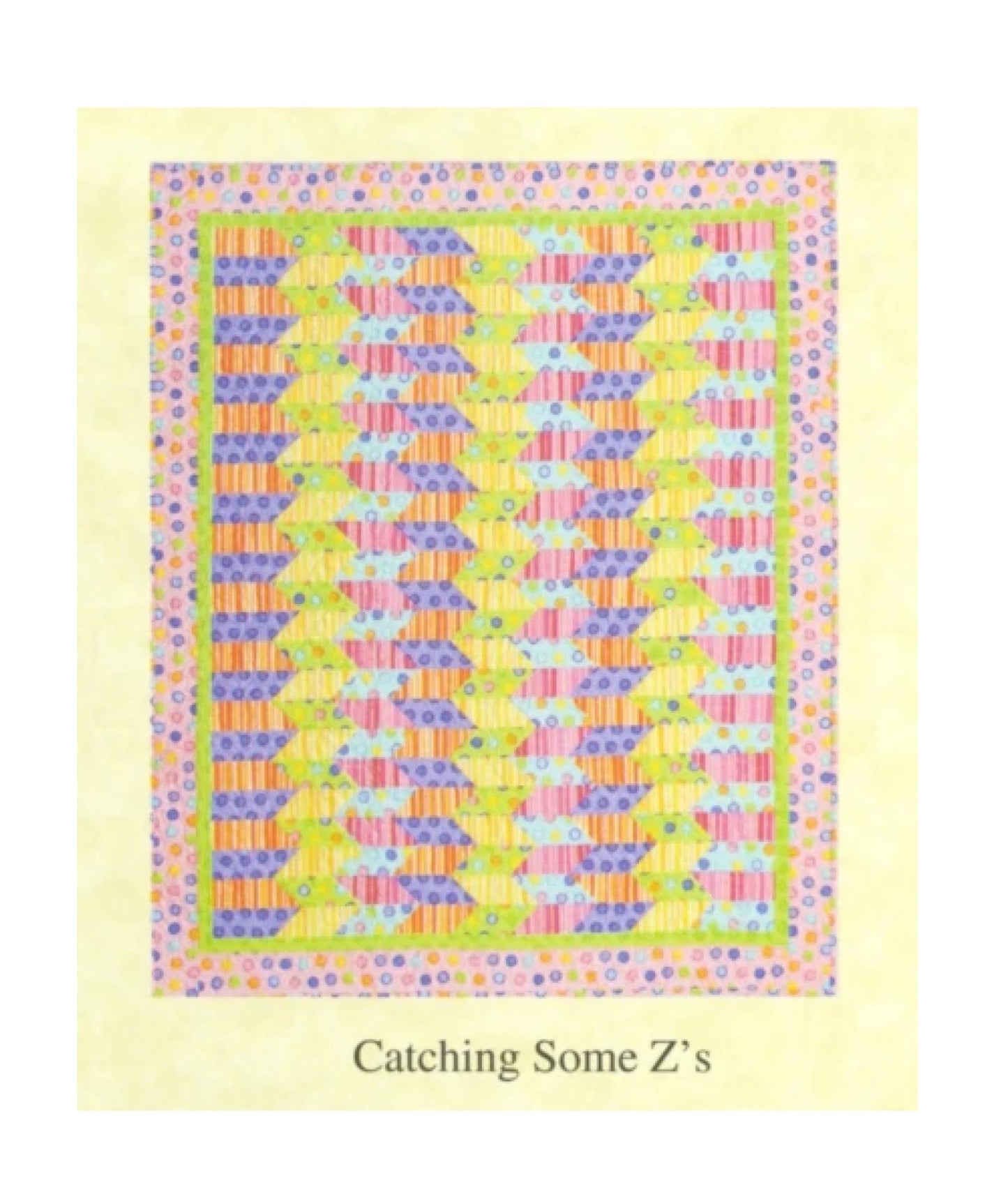 Nursery Quilts Pattern Book - Four Crib Quilts and Bonus Toys Patterns - From The Quilt Branch Crib Size Quilts Made with 6 Half Yard Cuts