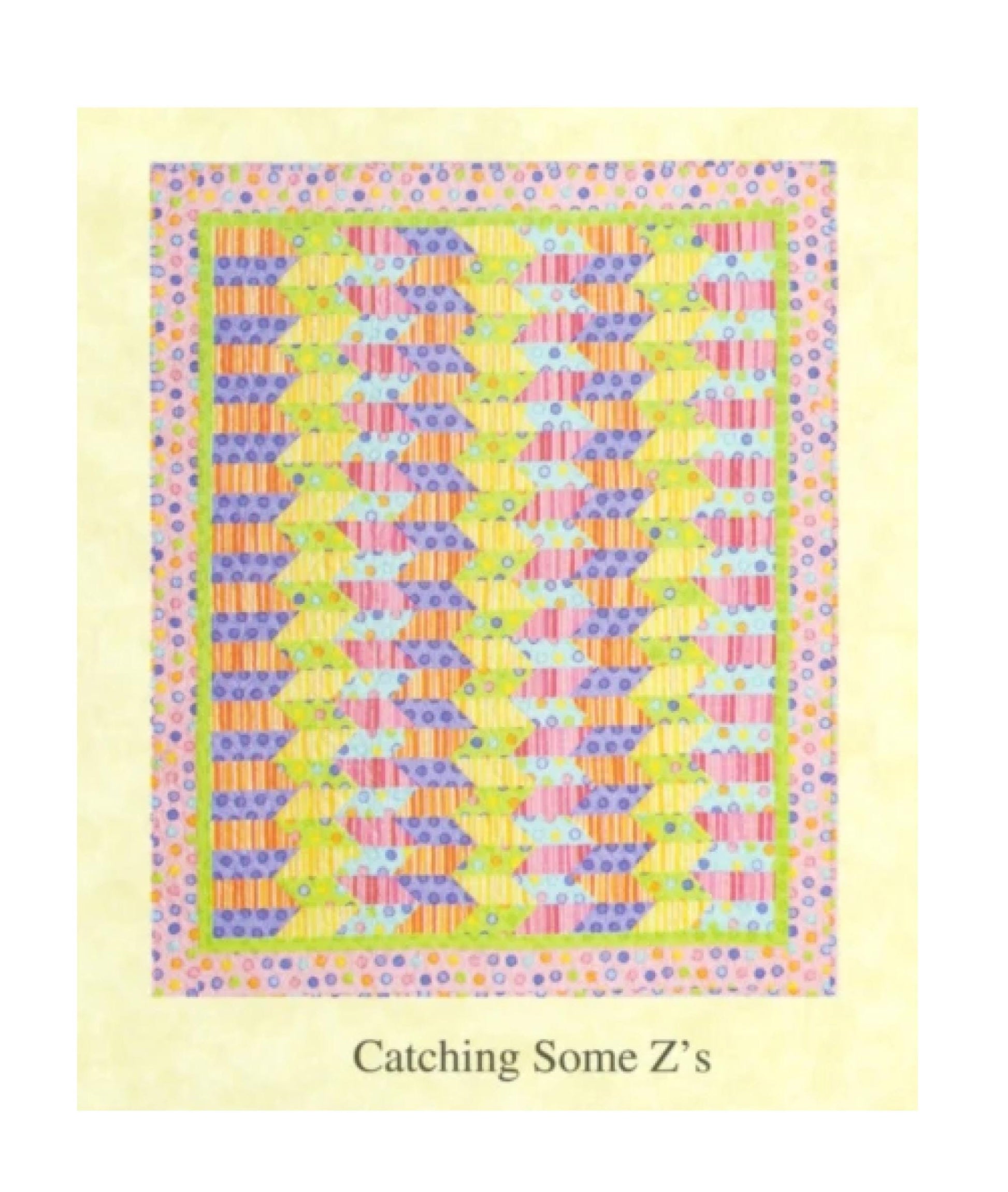 Nursery Quilts Pattern Book - Four Crib Quilts and Bonus Toys Patterns - From The Quilt Branch Crib Size Quilts Made with 6 Half Yard Cuts